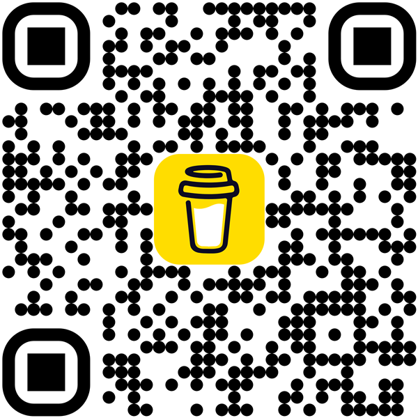 QR code linking to buymeacoffee.com/wamasoda